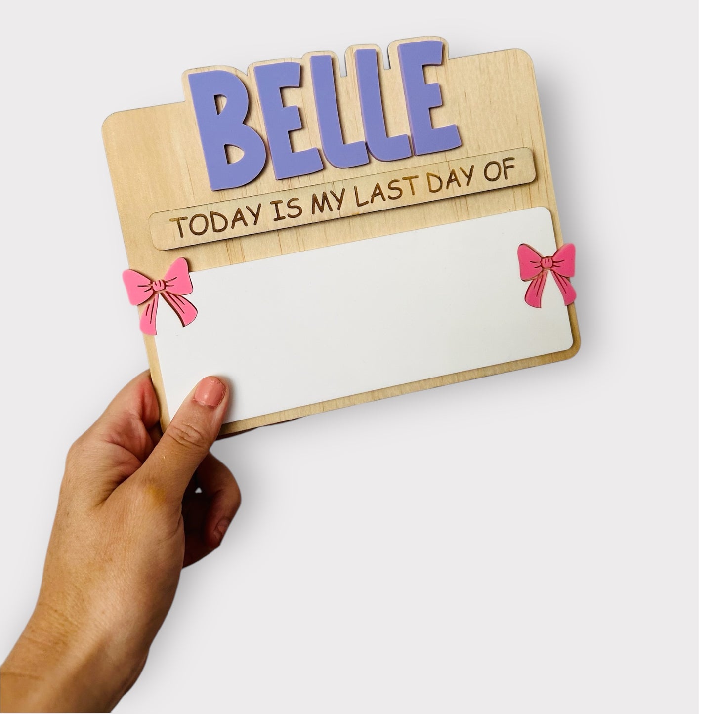 First & Last Day Mini School Board