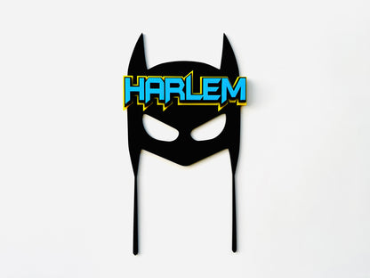 Bat Superhero Cake Topper