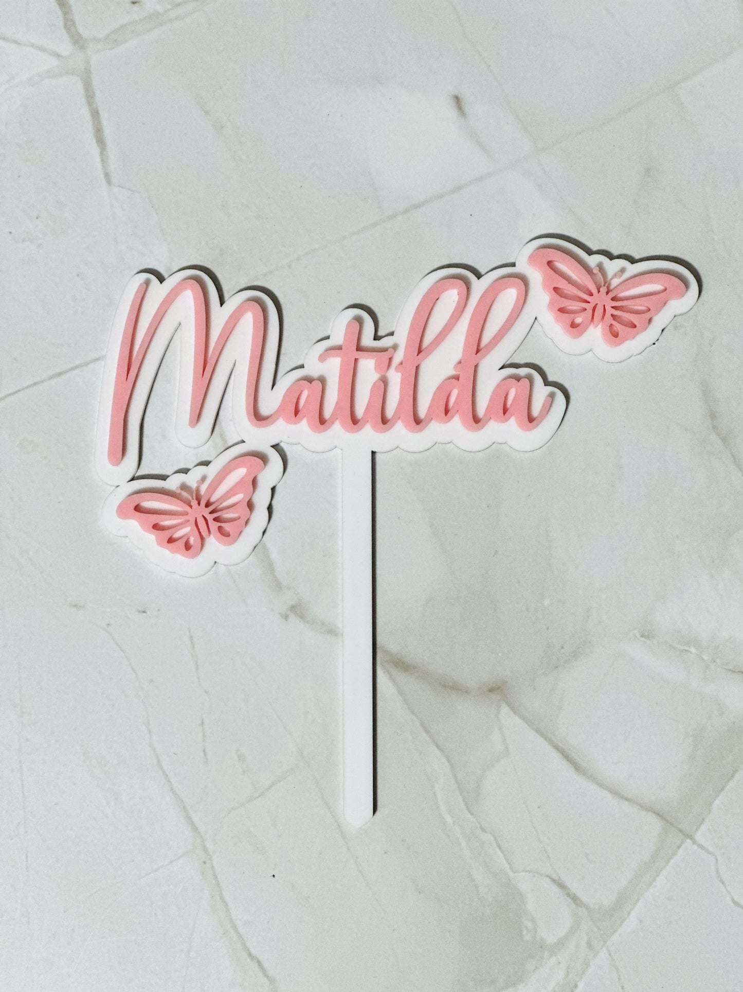 Butterfly Birthday Cake Topper