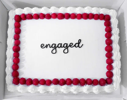 Engaged Cake Fropper