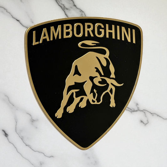 Acrylic Lamborghini Logo Wall Art for Bedroom Pool Room Man Cave or Bar Room