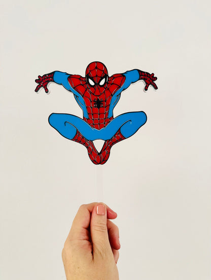 Delux Spiderman Cake Topper